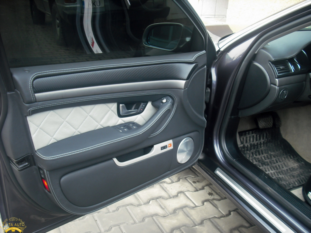 Tapițerie Audi S8, lucrare Ex-Ta Auto
