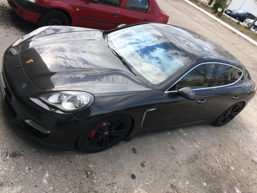 Tapițerie Porsche Panamera realizată de Ex-Ta Auto