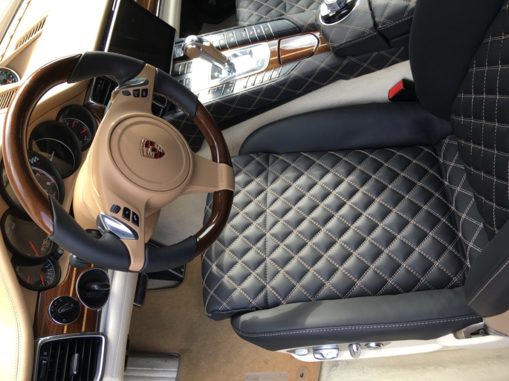 Tapițerie auto Porsche Panamera