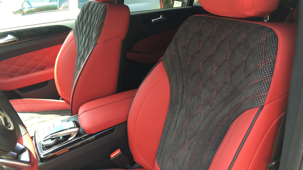 Tapițerie Mercedes GLS, lucrare Ex-Ta Auto