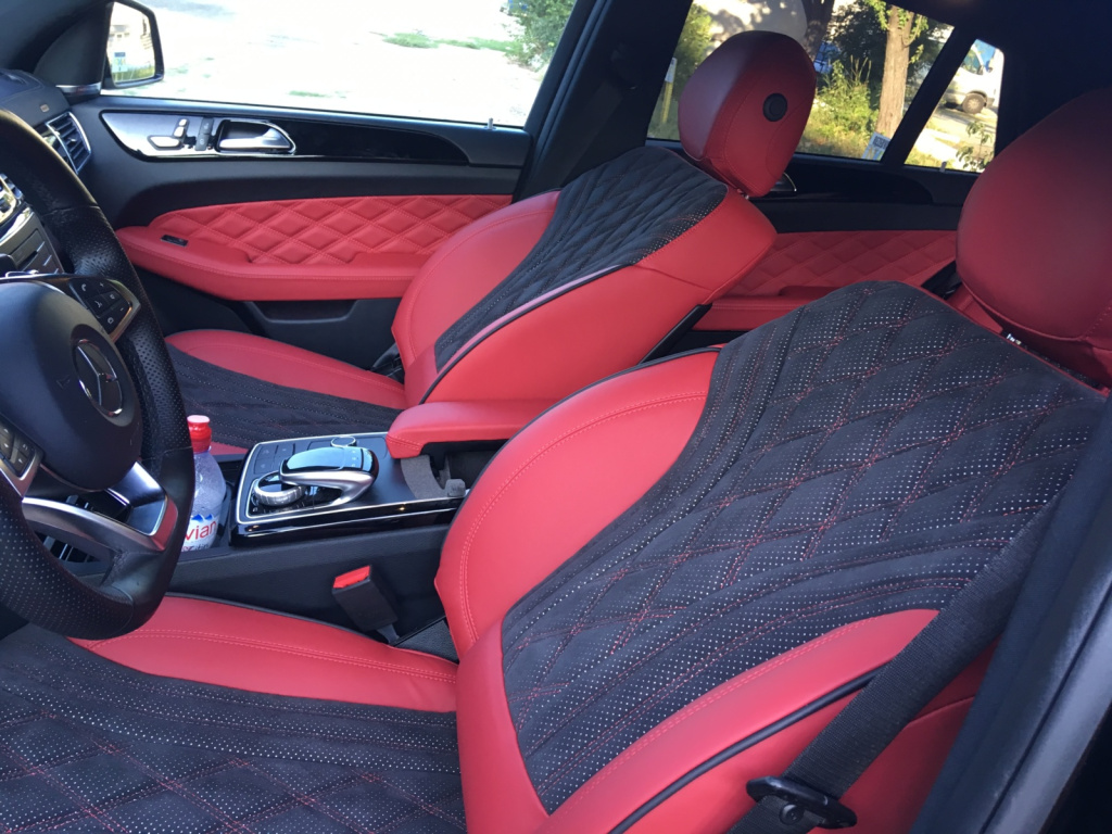 Tapițerie Mercedes GLS, lucrare Ex-Ta Auto