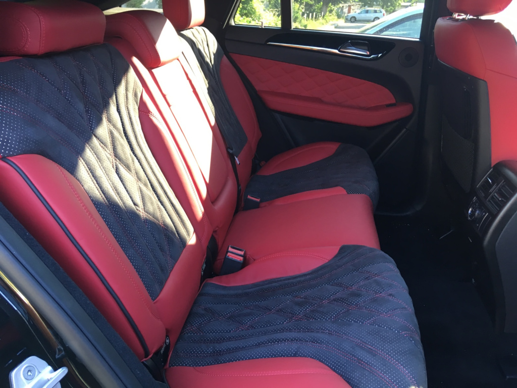 Tapițerie Mercedes GLS, lucrare Ex-Ta Auto