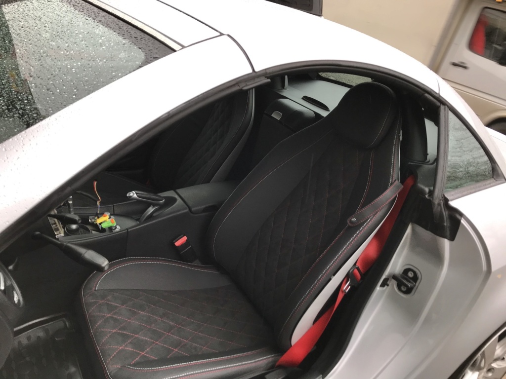 Tapițerie Mercedes SLK, lucrare Ex-Ta Auto