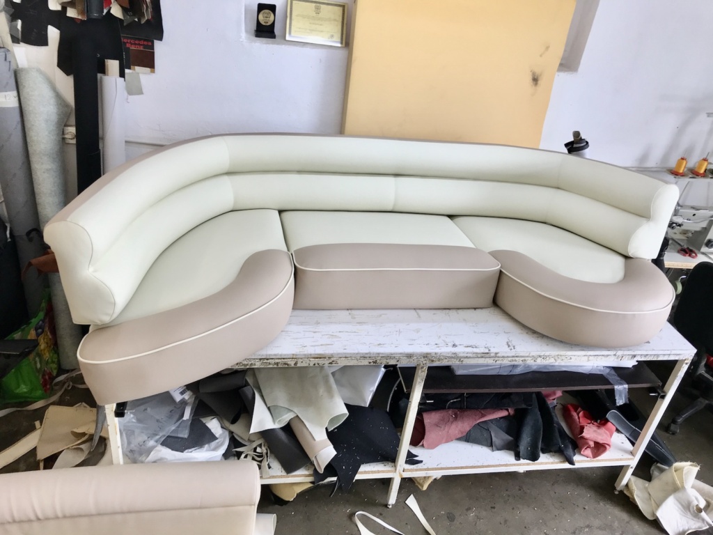 Tapițerie de ambarcațiune realizată de Ex-Ta Auto București