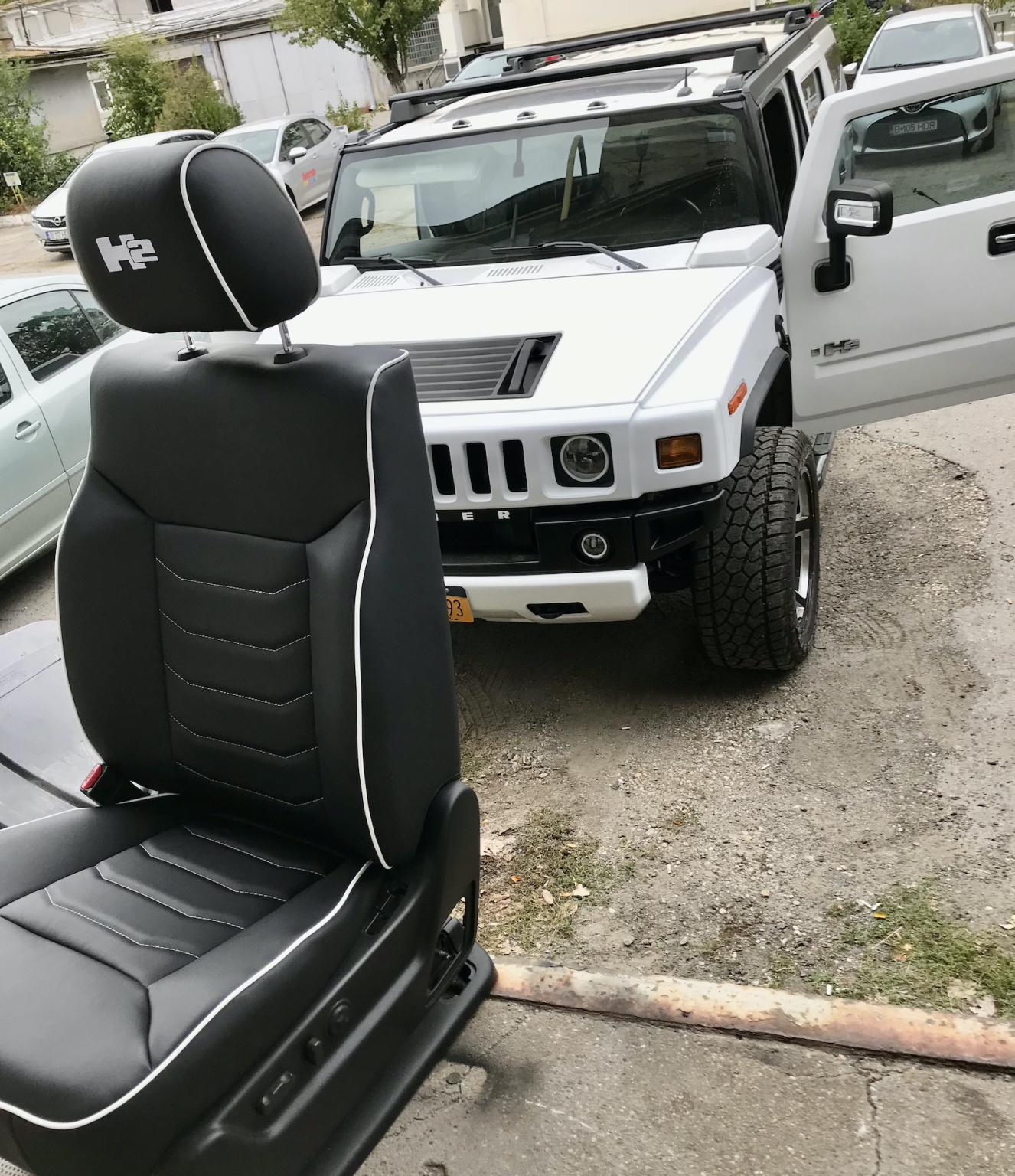 Tapițerie Hummer H2, lucrare Ex-Ta Auto