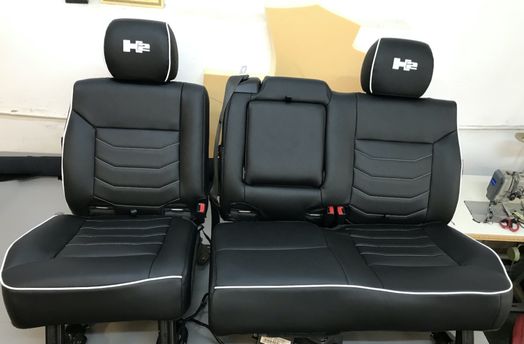Tapițerie Hummer H2, lucrare Ex-Ta Auto