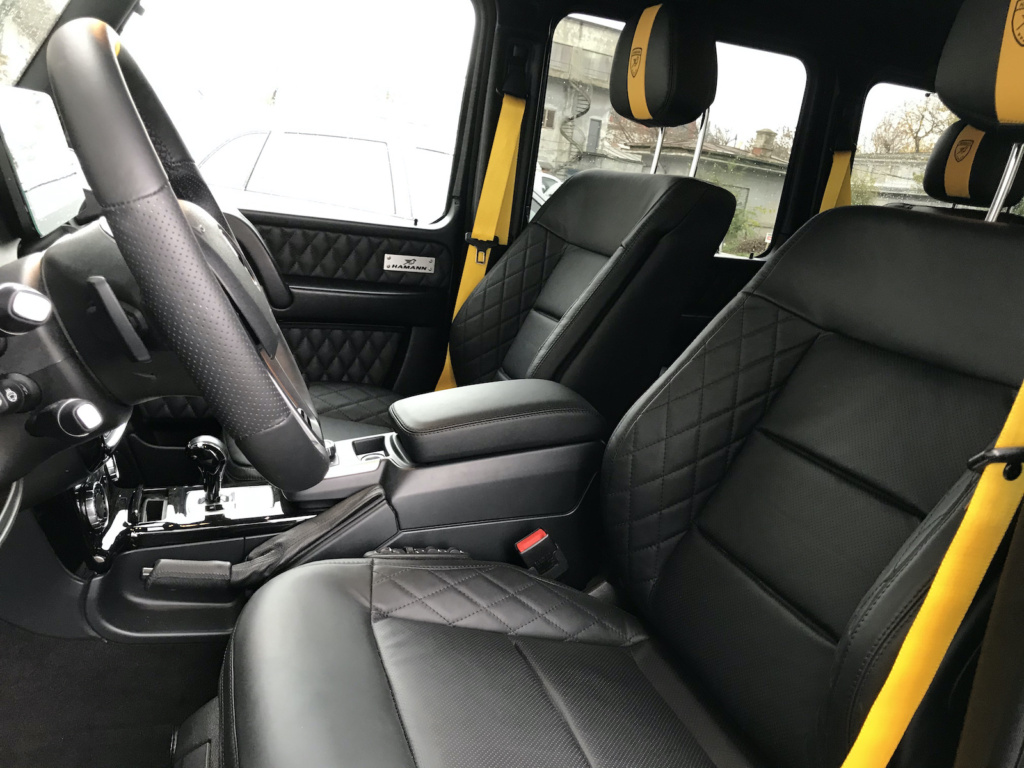 Tapițerie Mercedes Clasa G, lucrare Ex-Ta Auto