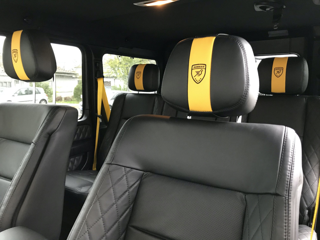 Tapițerie Mercedes Clasa G, lucrare Ex-Ta Auto