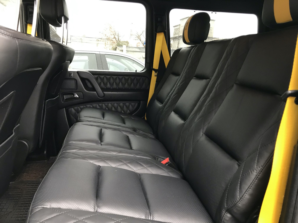 Tapițerie Mercedes Clasa G, lucrare Ex-Ta Auto