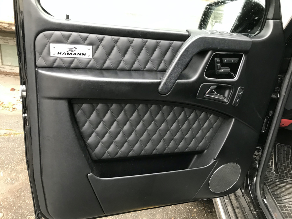 Tapițerie Mercedes Clasa G, lucrare Ex-Ta Auto