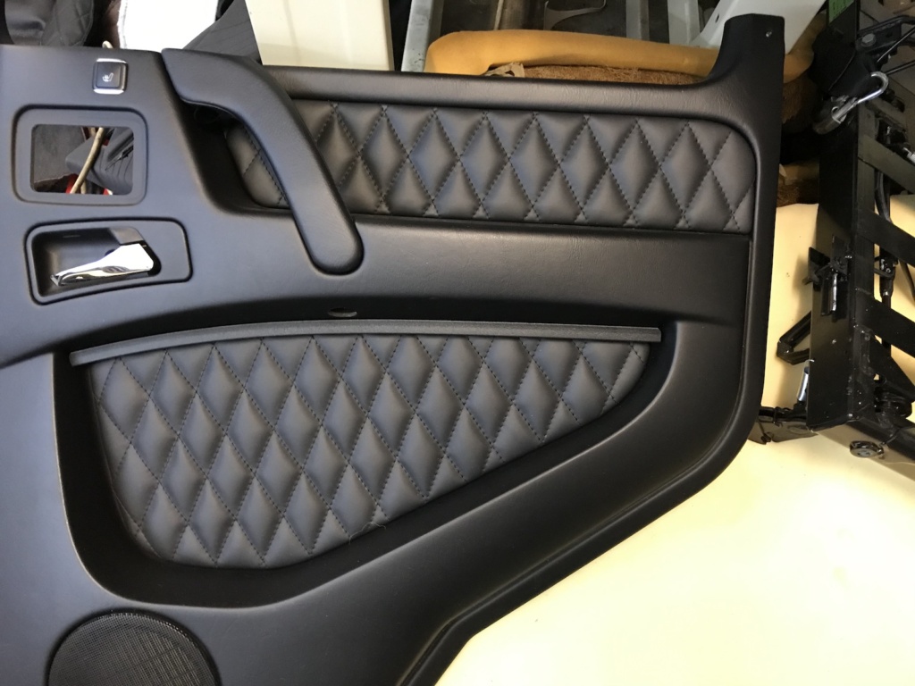 Tapițerie Mercedes Clasa G, lucrare Ex-Ta Auto