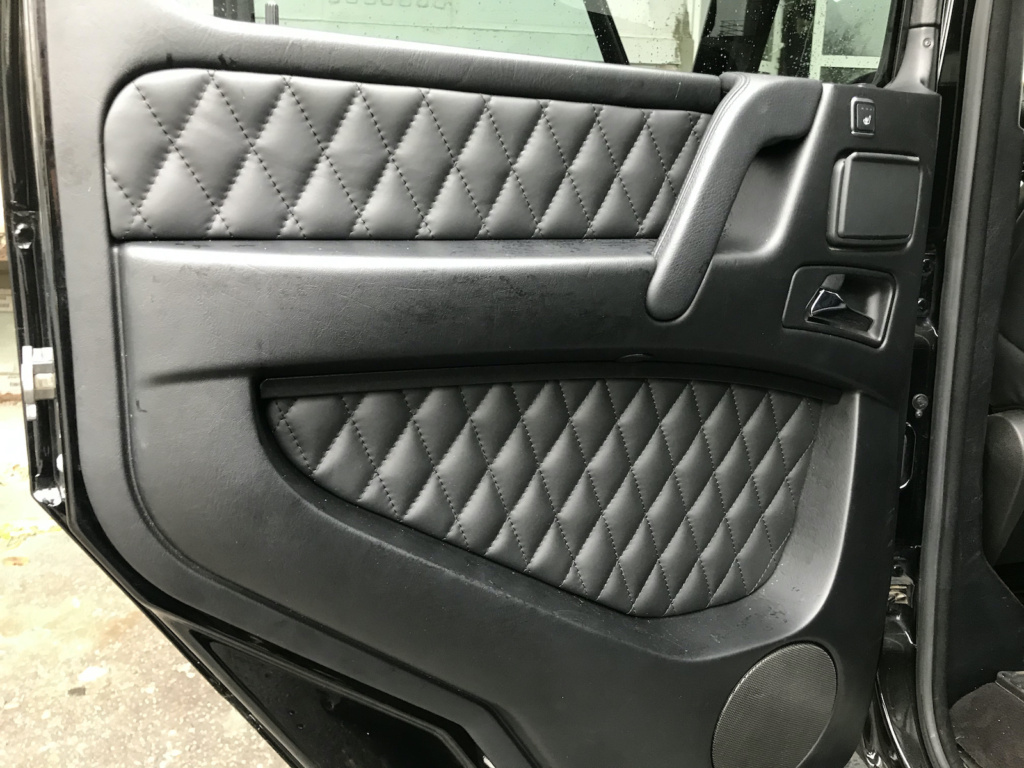 Tapițerie Mercedes Clasa G, lucrare Ex-Ta Auto