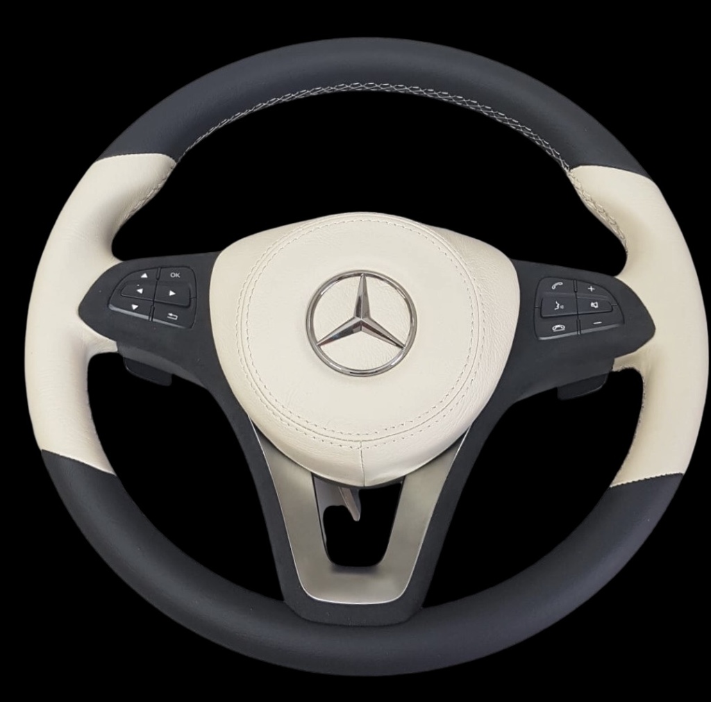 Volan piele naturală mercedes