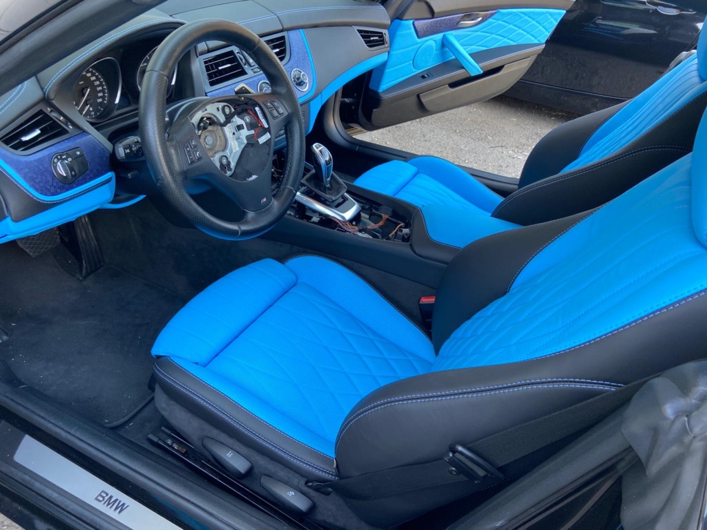 Tapițerie BMW Z4, lucrare Ex-Ta Auto