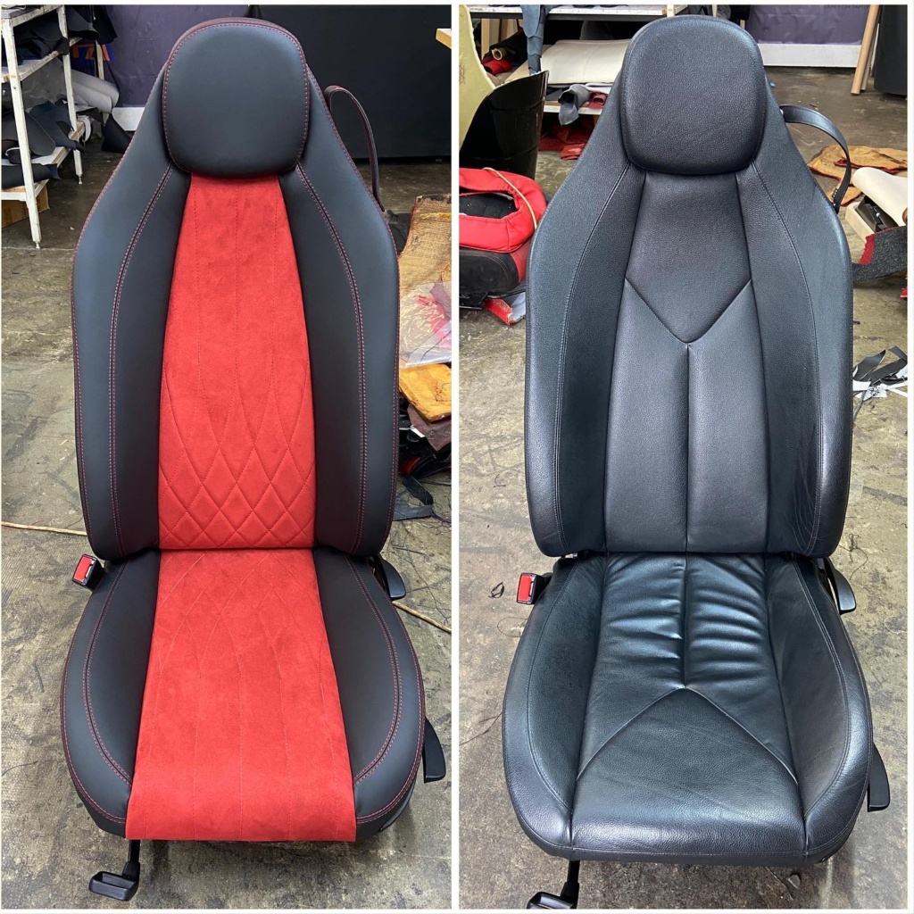 Scaun auto modificat și retapițat de Ex-Ta Auto