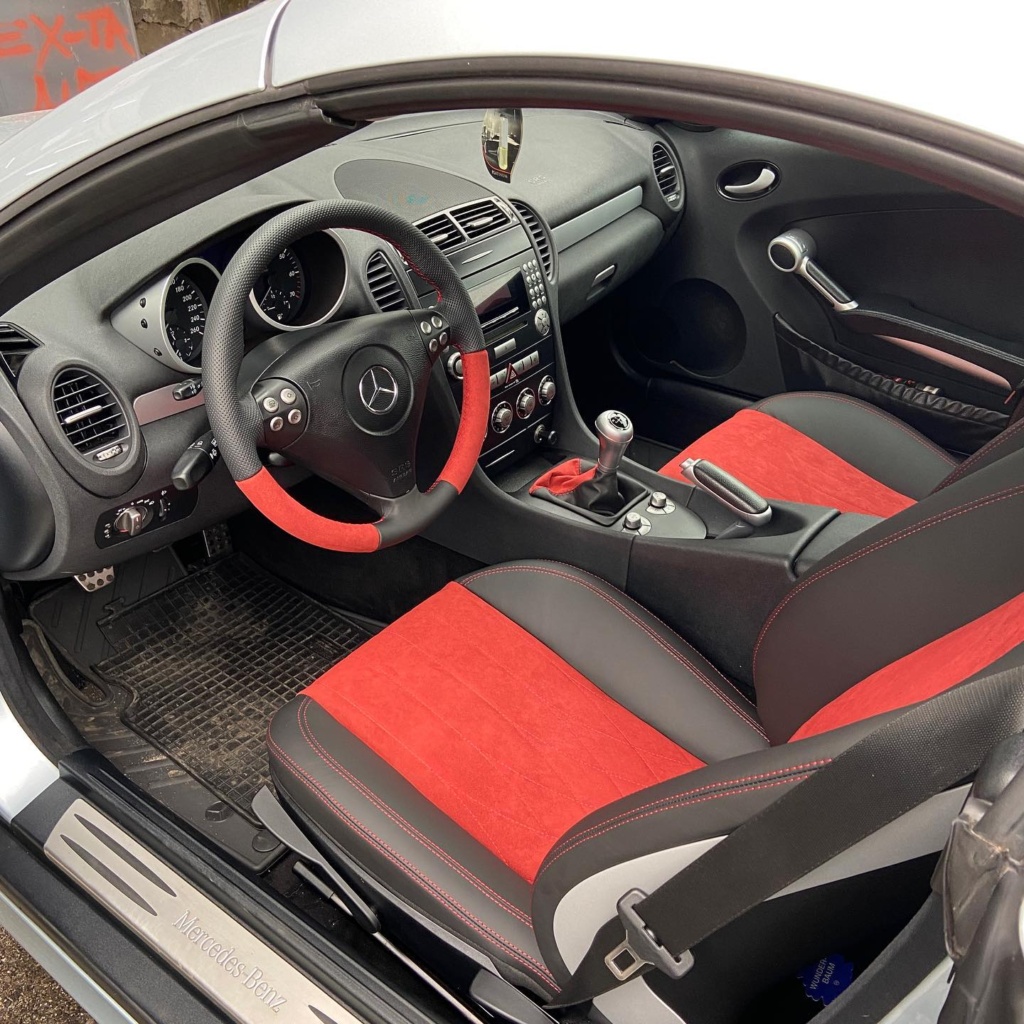 Tapițerie Mercedes SLK, lucrare Ex-Ta Auto