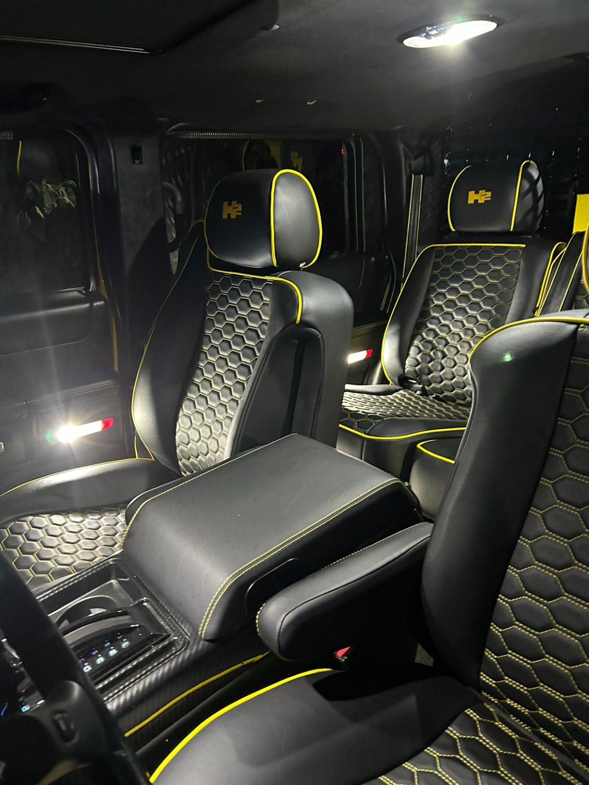 Tapițerie Hummer H2, lucrare Ex-Ta Auto