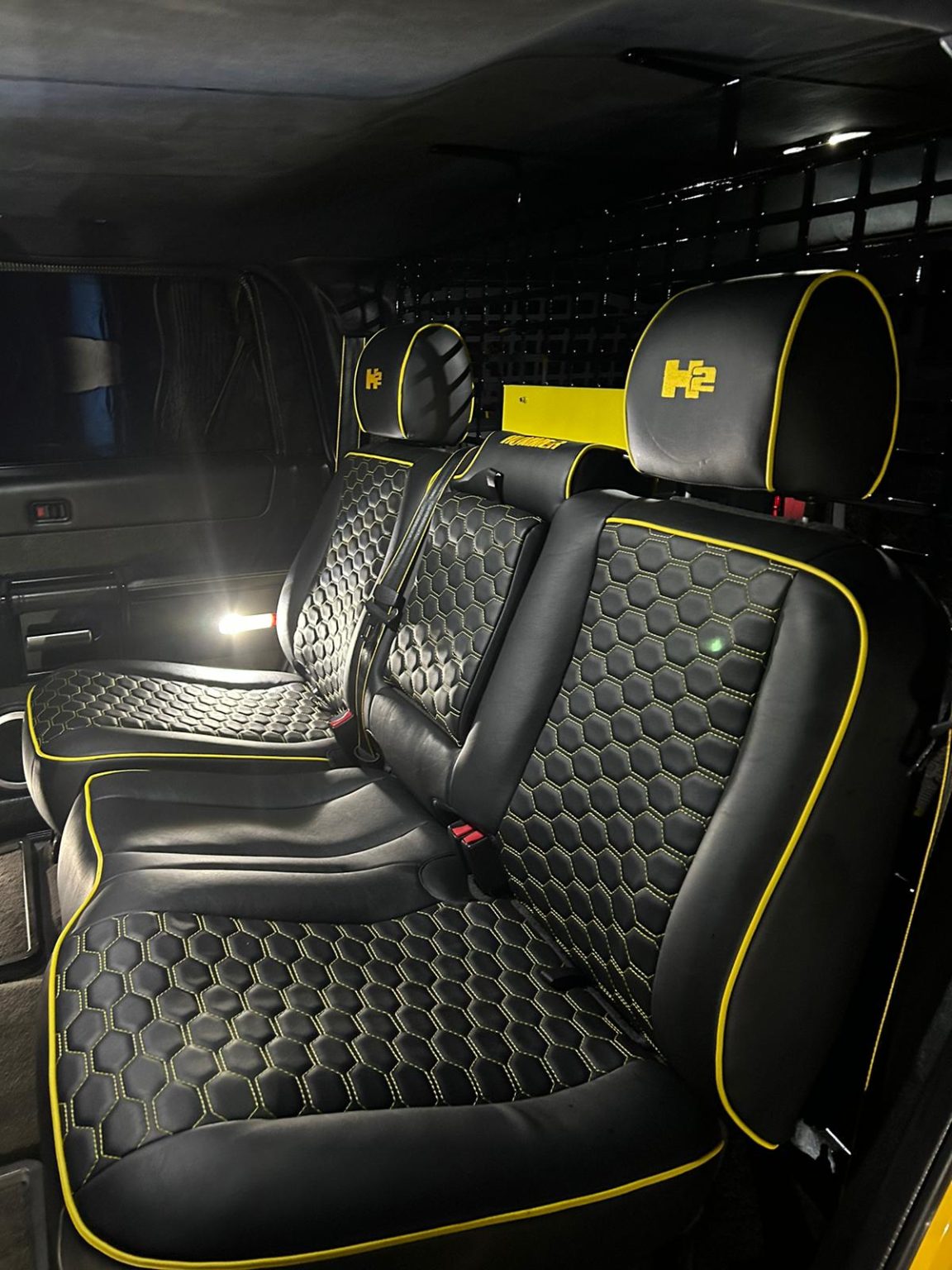 Tapițerie Hummer H2, lucrare Ex-Ta Auto
