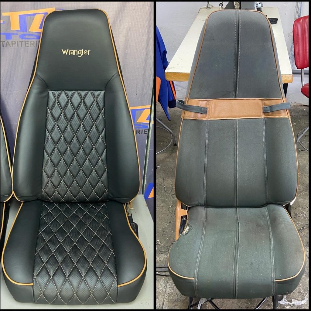 Tapițerie Jeep Wrangler, lucrare Ex-Ta Auto
