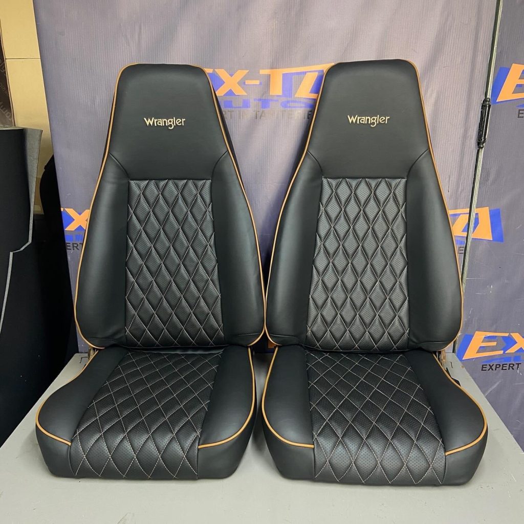 Tapițerie Jeep Wrangler realizată de Ex-Ta Auto