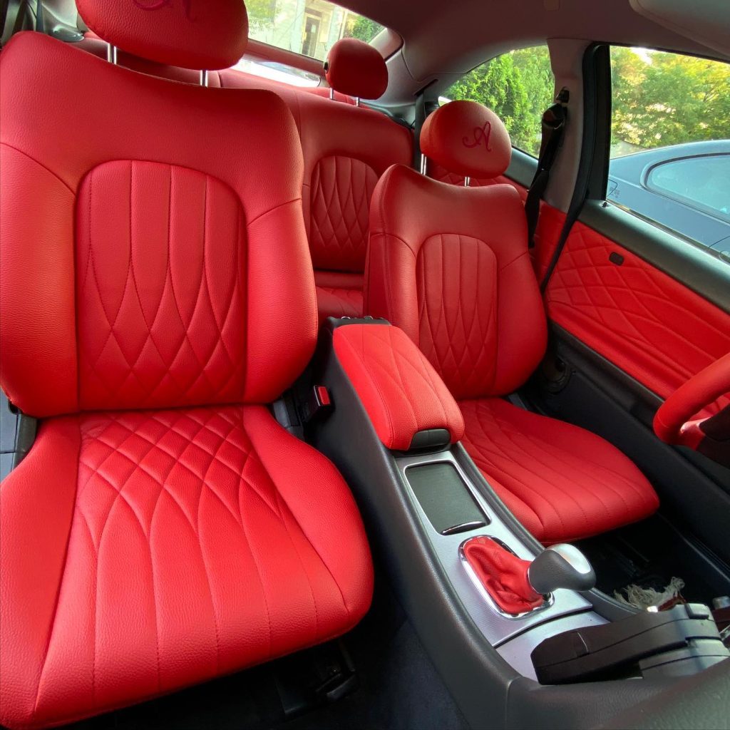 Tapițerie Mercedes Clasa C, lucrare Ex-Ta Auto