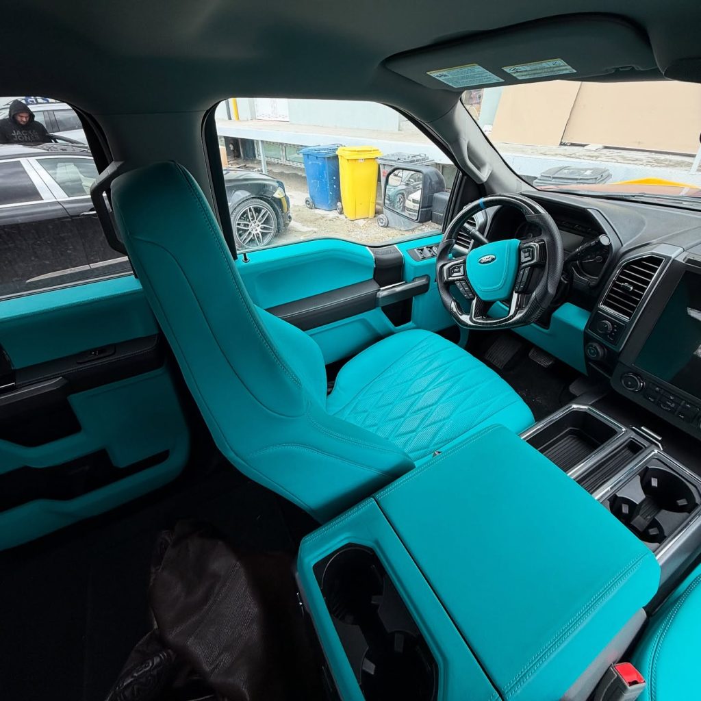 Tapițerie Ford F-150, lucrare Ex-Ta Auto